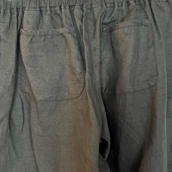 Tommy Bahama Linen Casual Wide Leg Drawstring Pant Size 4 - Picture 5 of 6